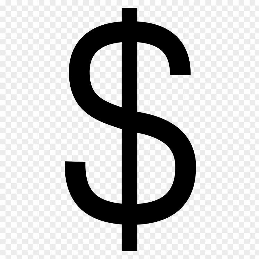 Dollar Sign Currency Symbol United States Clip Art PNG