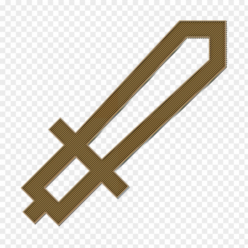 Medieval Icon Sword PNG