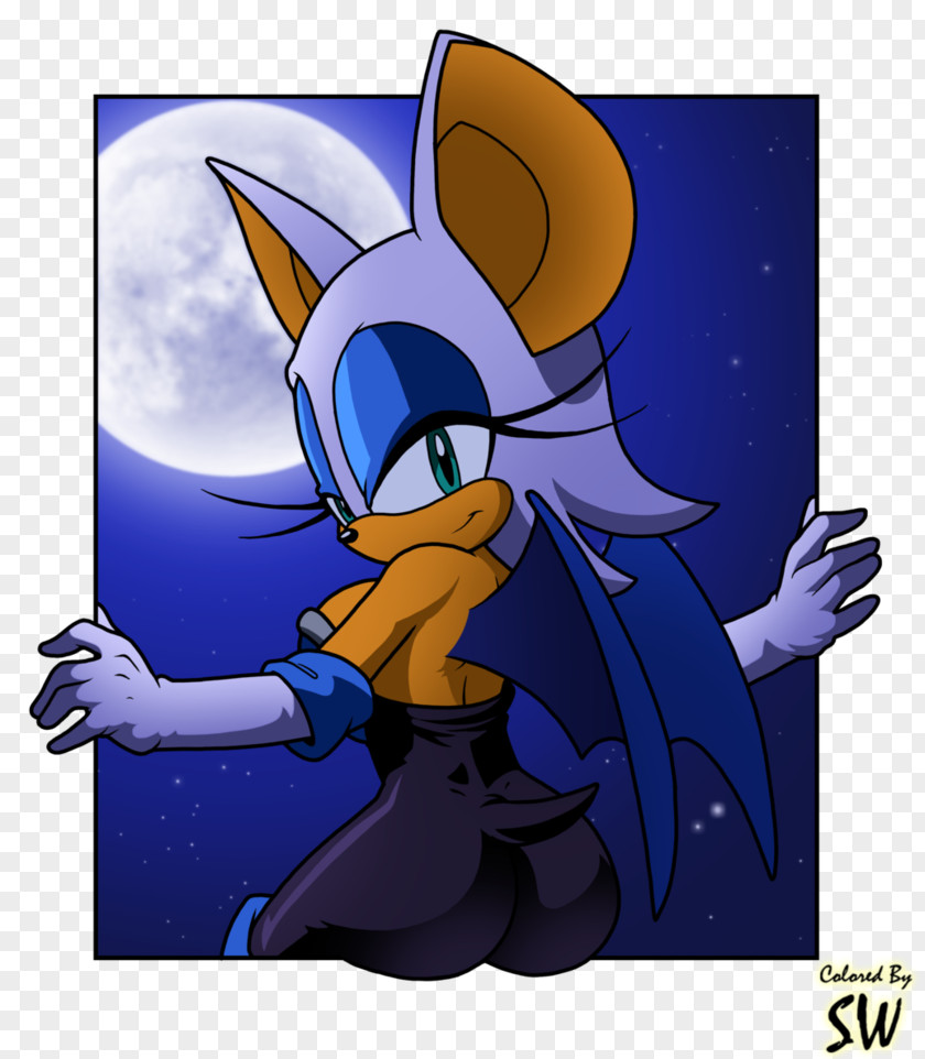 Rouge The Bat Sonic X Illustration Art Museum Furry Fandom PNG