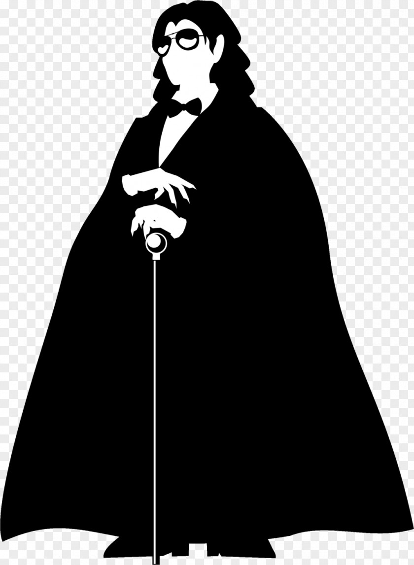 Silhouette Black White Outerwear Clip Art PNG