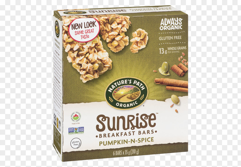 Breakfast Cereal Organic Food Nature's Path Dessert Bar PNG