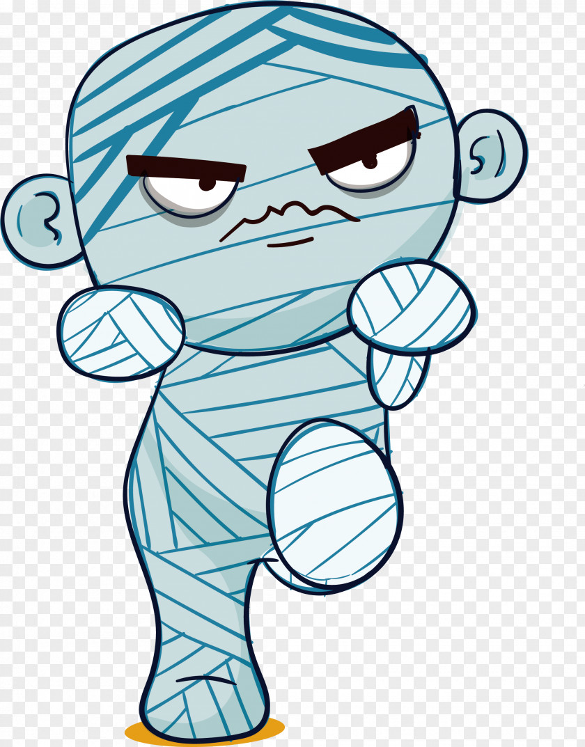 Cartoon Bandage Freak Illustration PNG