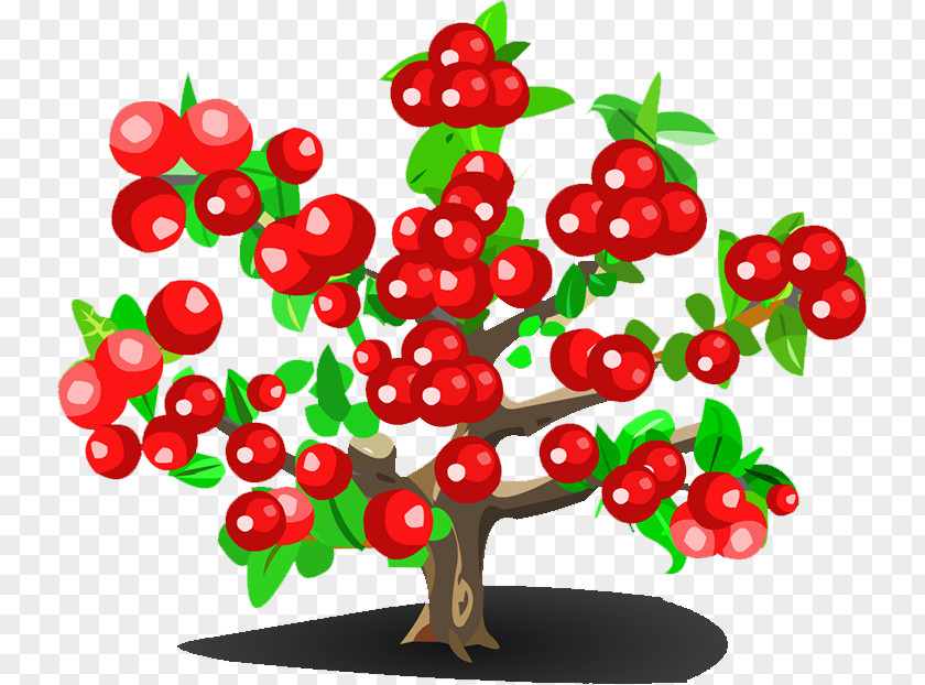 Cherry Strawberry Fruit Tree PNG