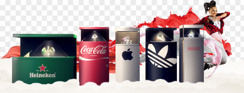 Coca Cola Coca-Cola Holographic Display Holography Device Screen PNG