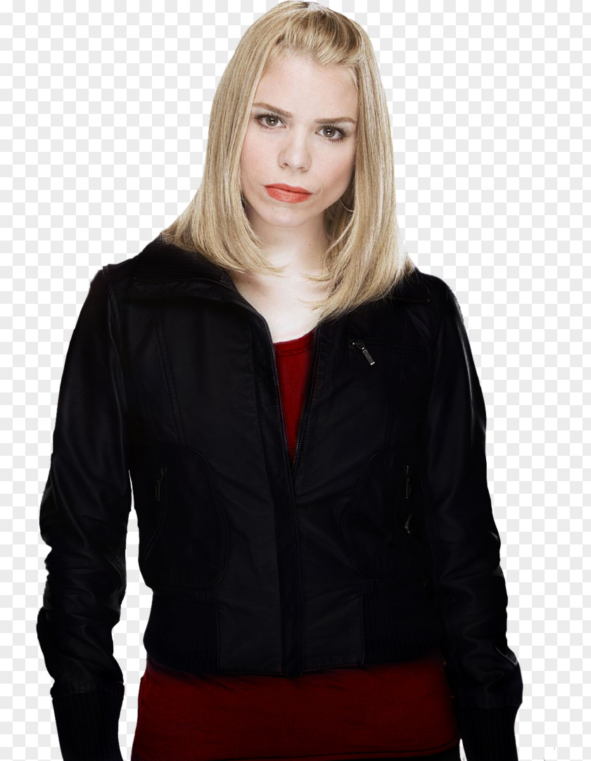 Doctor Billie Piper Leather Jacket Who Rose Tyler Ninth PNG