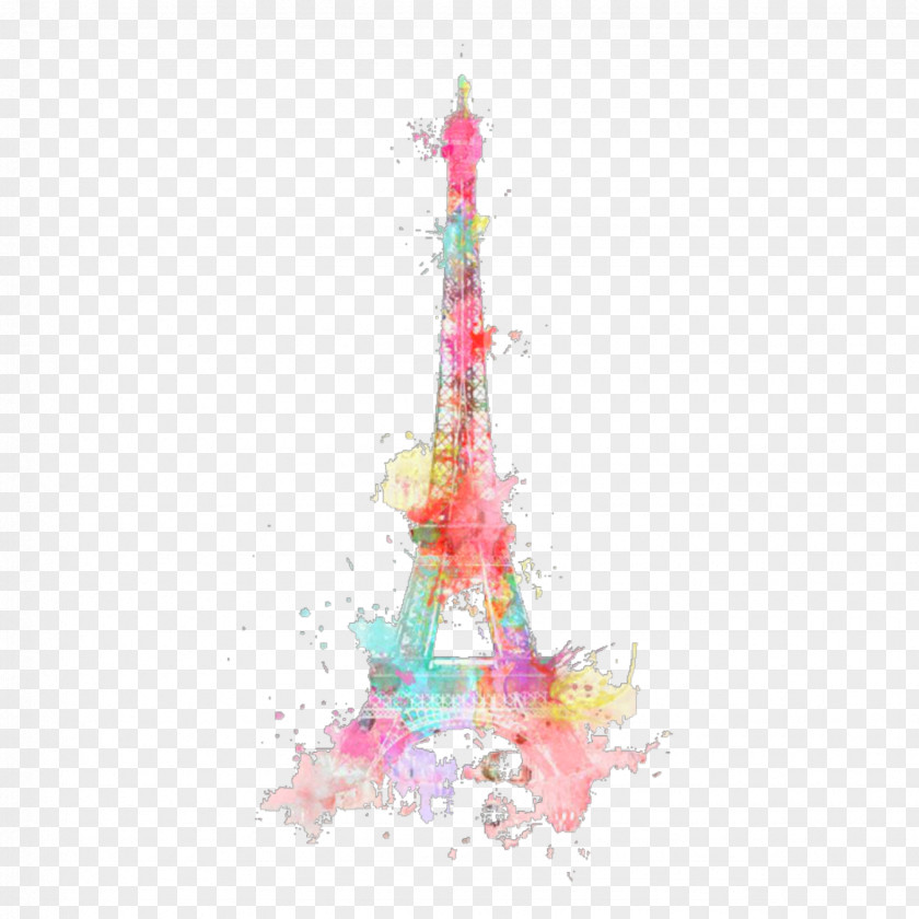 Eiffel Tower Drawing Watercolor Painting Art PNG
