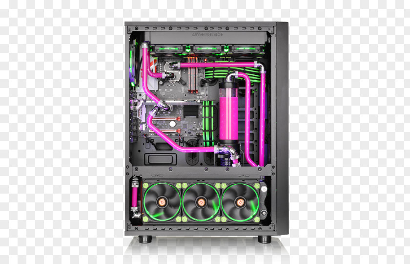 Computer Cases & Housings Thermaltake Water Cooling System Parts Fan PNG