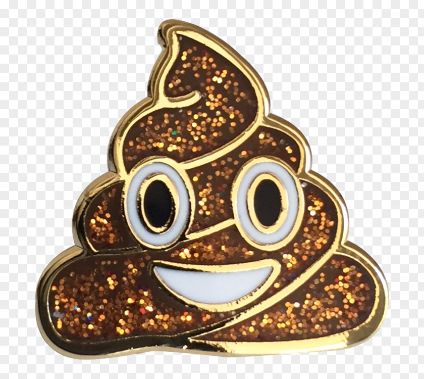 Emoji Pile Of Poo Jewellery Feces Lapel Pin PNG
