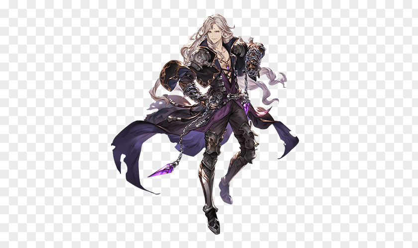 Fantasy Blue Crescent Granblue Rage Of Bahamut Cygames Character PNG