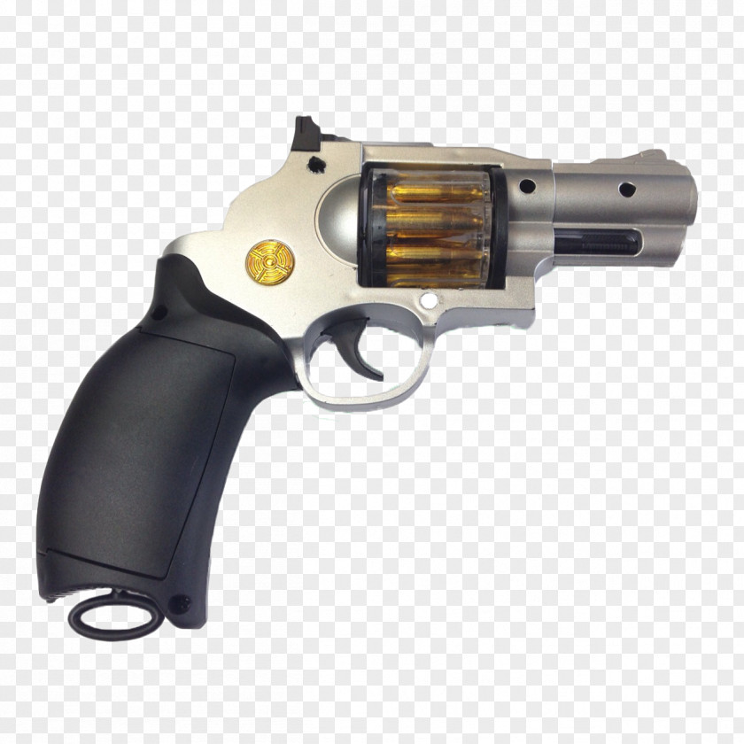 Rotating Lights Snubnosed Revolver Firearm Colt Single Action Army .38 Special PNG