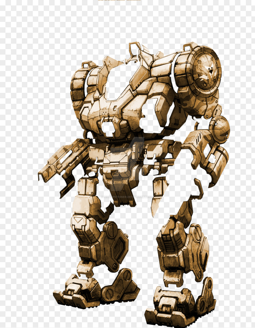 Bishop Watercolor MechWarrior Online Mecha Concept Art Military Robot PNG