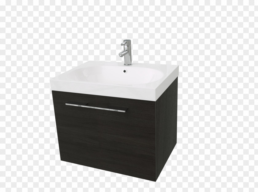Ceramic Basin Bathroom Cabinet Furniture Drawer Countertop PNG