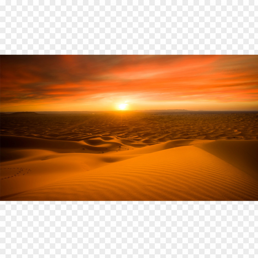 Desert Sunset Desktop Wallpaper Sunrise Ecoregion Computer Progress M-06M PNG