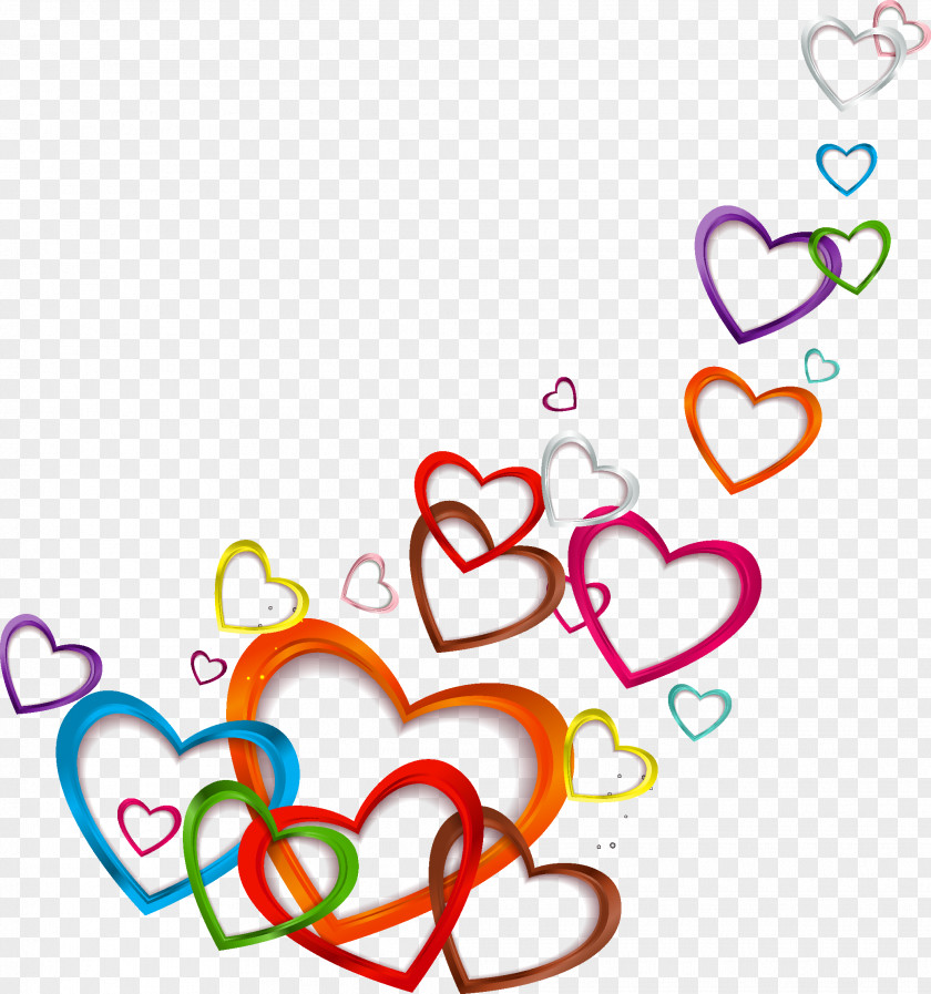 Floating Love Euclidean Vector PNG
