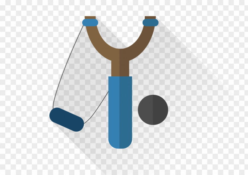 Vector Slingshot Euclidean Toy Icon PNG