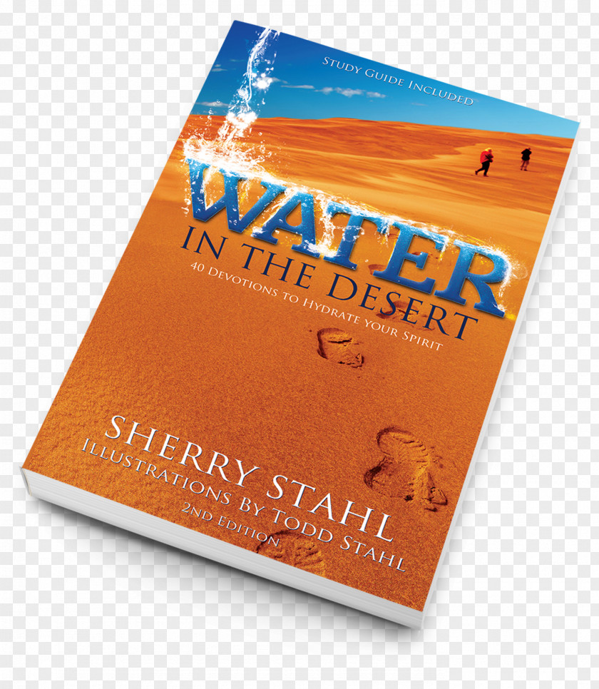 Book Trade Paperback Water In The Desert: 40 Devotions To Hydrate Your Spirit PNG