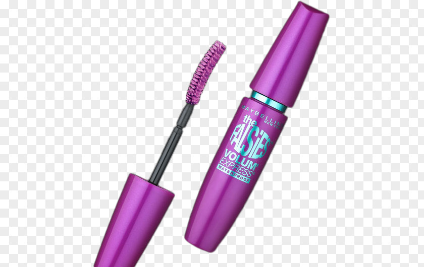 Maybelline Volum' Express The Falsies Washable Mascara Colossal Cosmetics Eyelash PNG