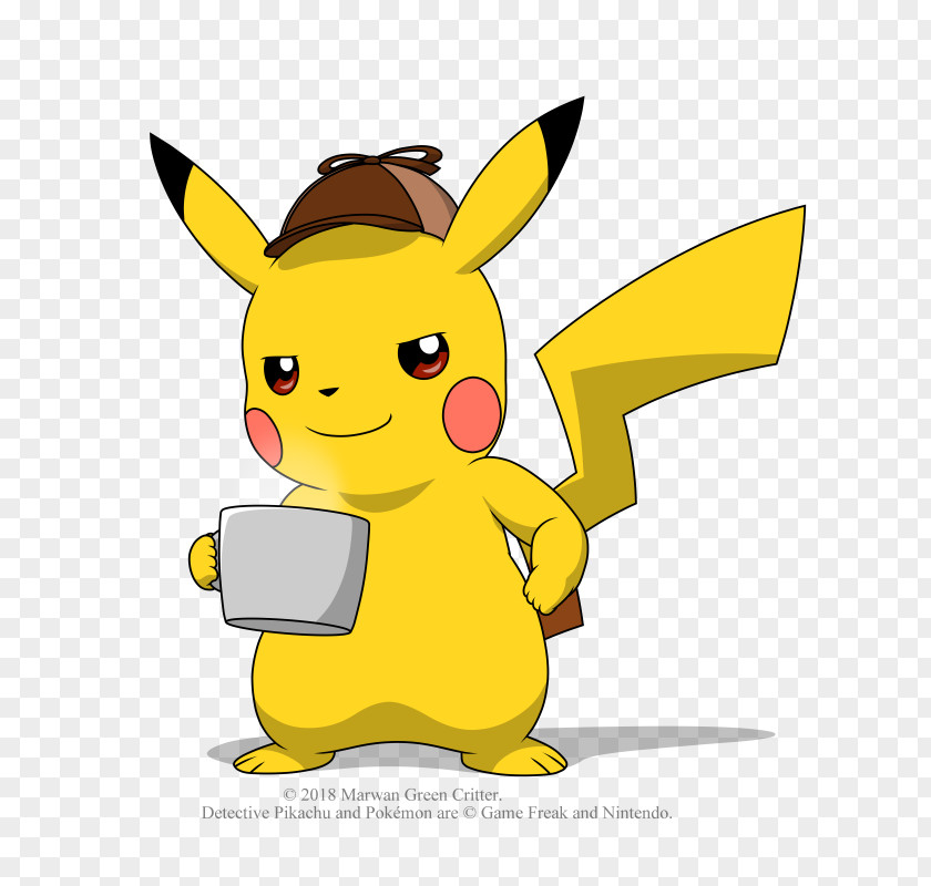 Pikachu Detective DeviantArt Ash Ketchum PNG