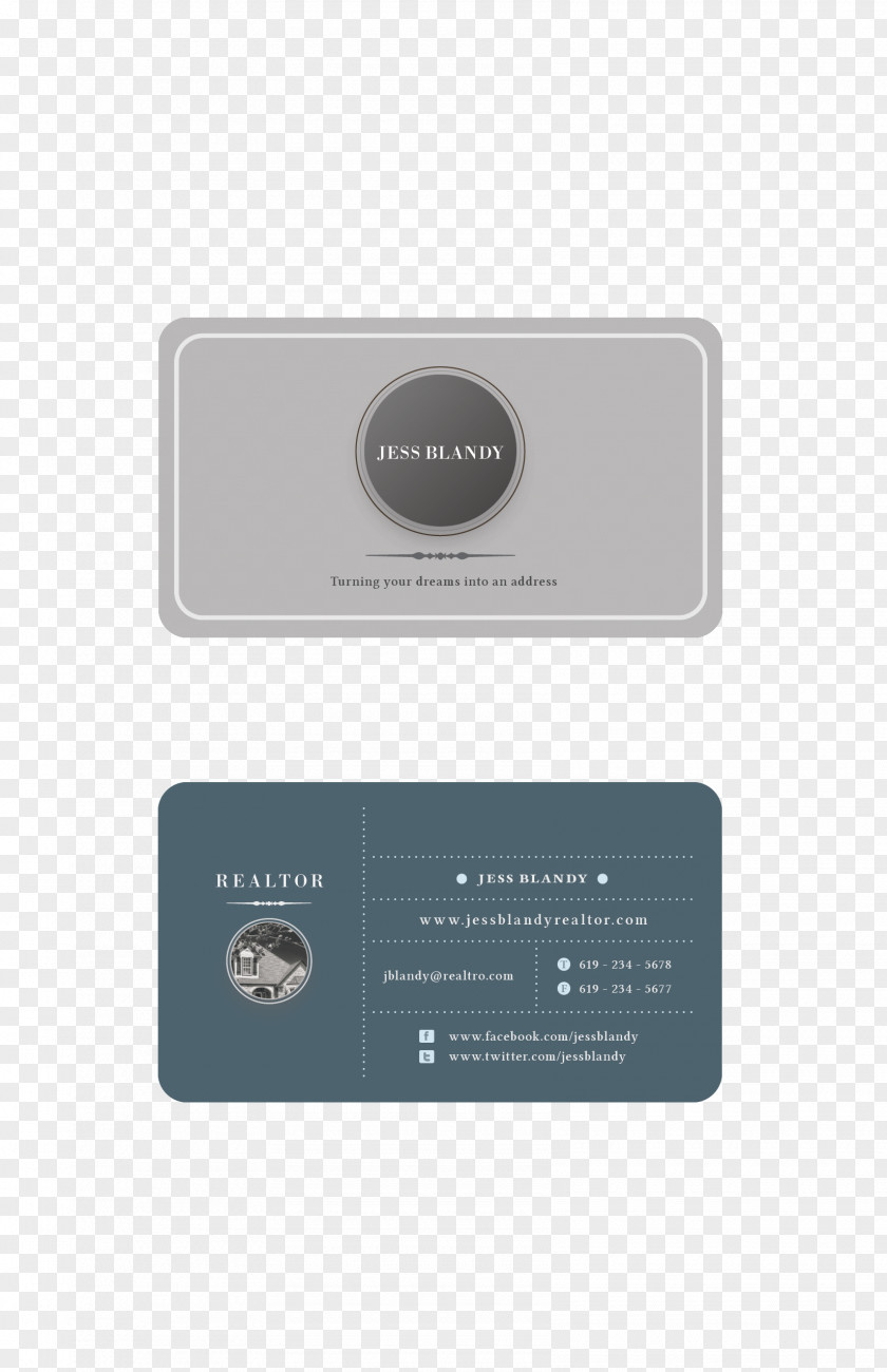 Simple Business Cards PNG