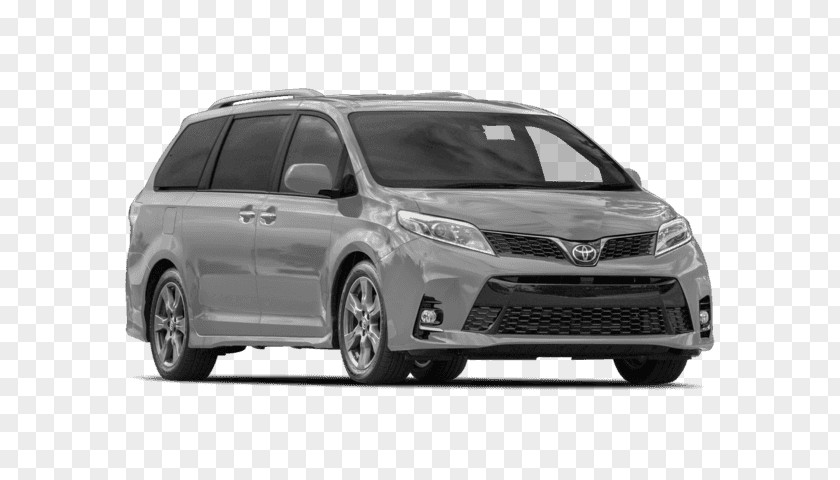 Toyota 2018 Sienna SE Premium Minivan LE XLE PNG
