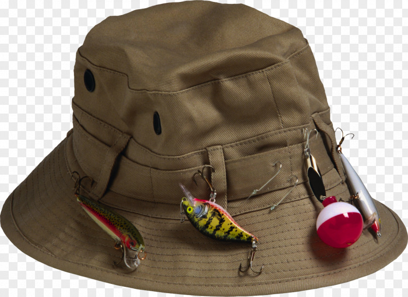 Fishing Rod Hat Headgear Cap Fisherman PNG