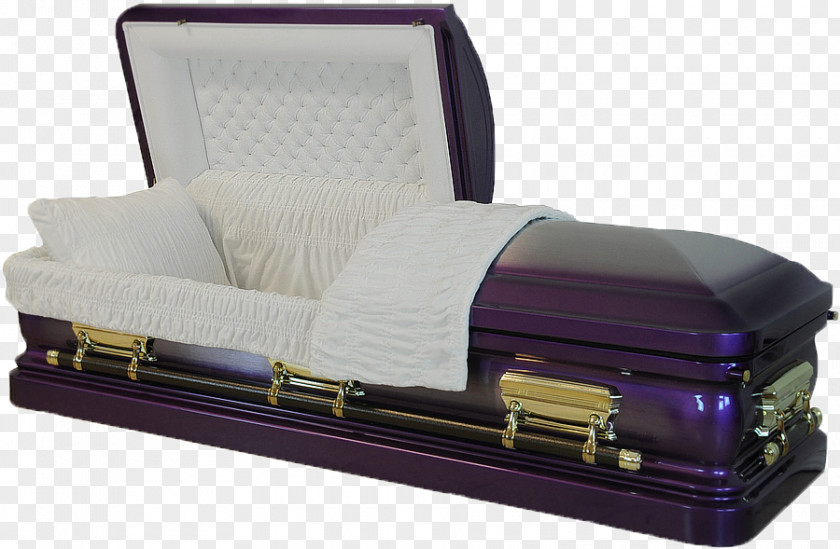 Funeral Coffin Home Cremation Purple PNG