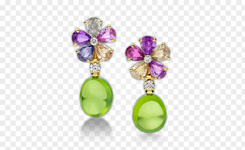 Gemstone Earring Jewellery Sapphire Bitxi PNG