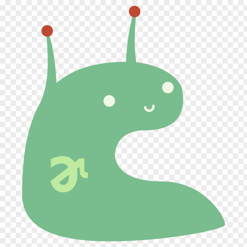 Slug Clip Art Illustration Green Product Design PNG