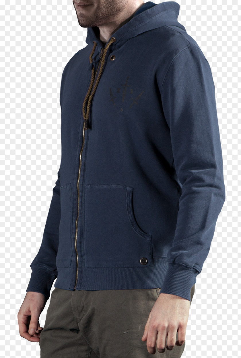 Uncharted Hoodie Zipper Jacket Bluza PNG