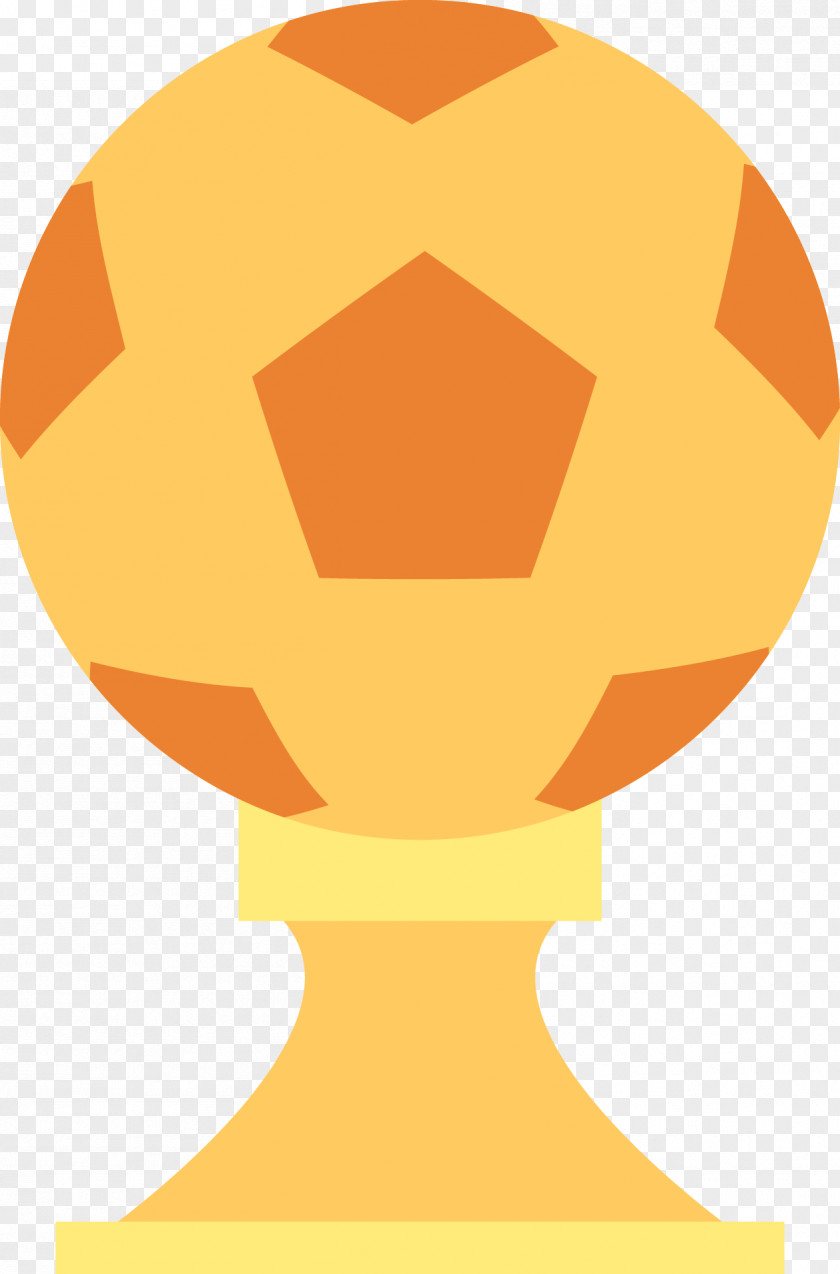 Football Gold Medal Vector Trophy PNG