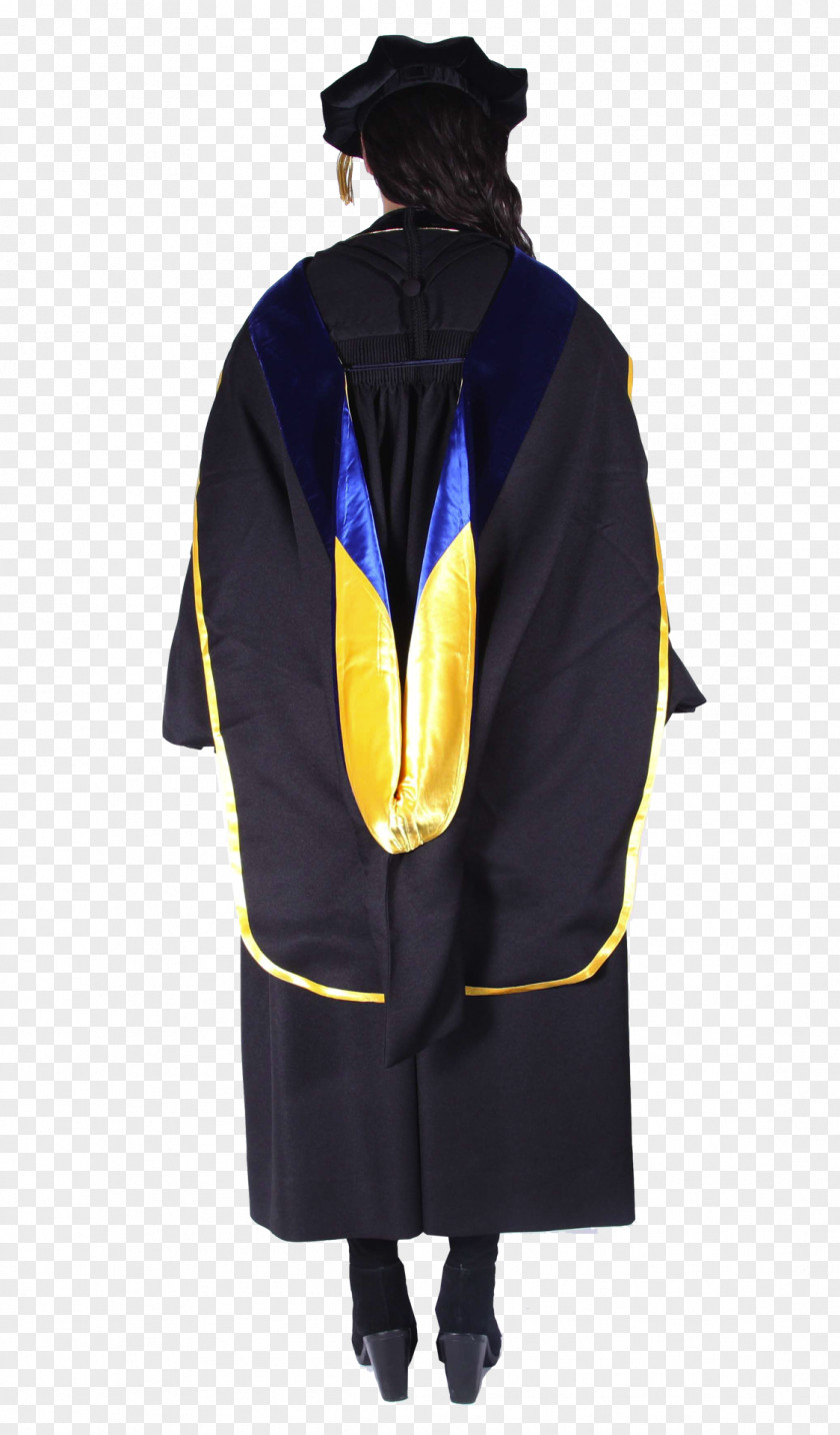 Graduation Hood Robe Academic Dress Ceremony Gown Doctorate PNG