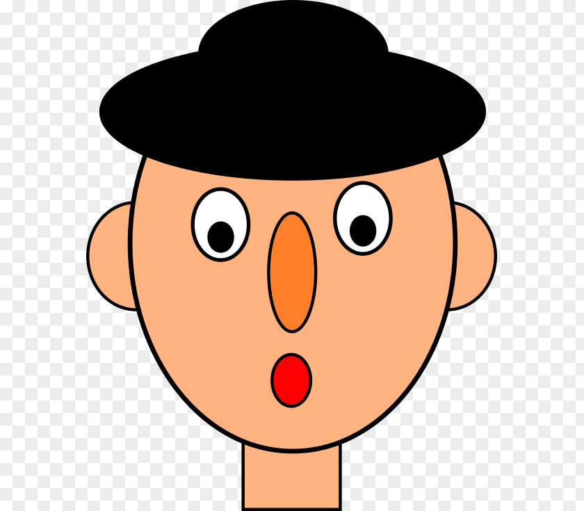 Hat Nose Cartoon Line Clip Art PNG