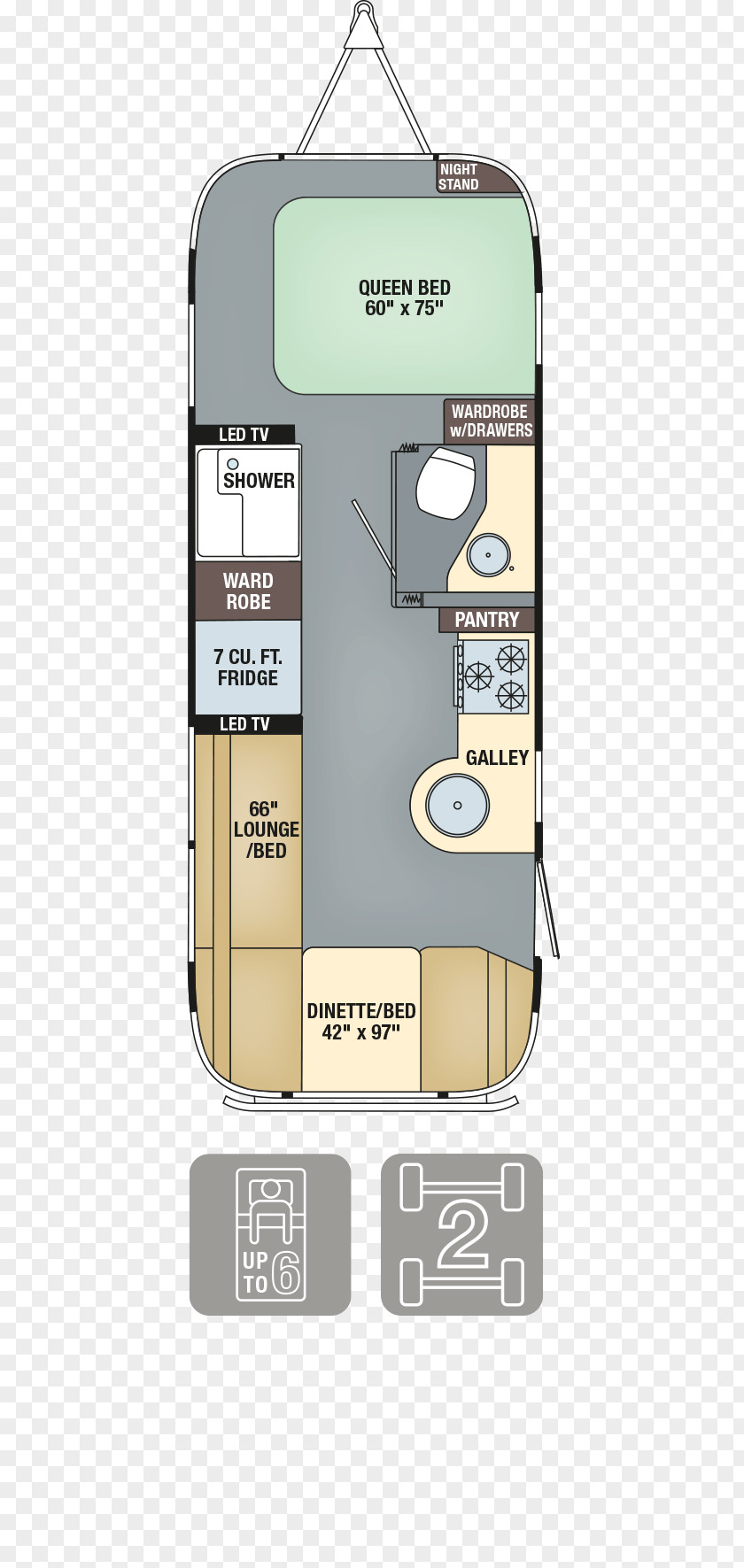 International Ambulance Blueprints Airstream Campervans Caravan Floor Plan House PNG