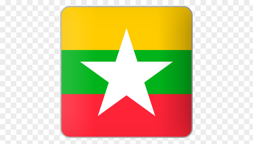 Myanmar Flag Burma Of National Association Southeast Asian Nations PNG