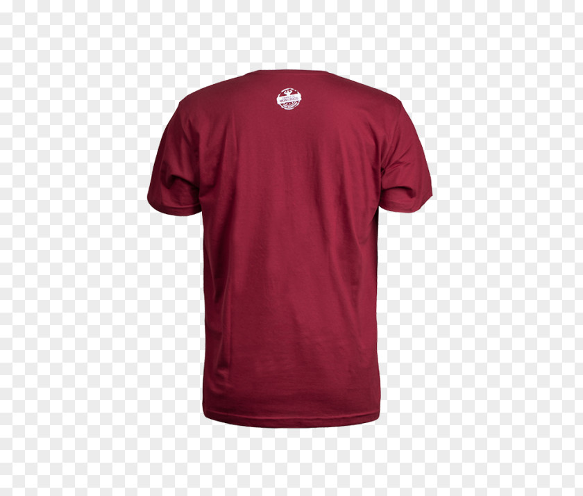 Bodybuilding Club Logo T-shirt Sleeve Neck Angle PNG