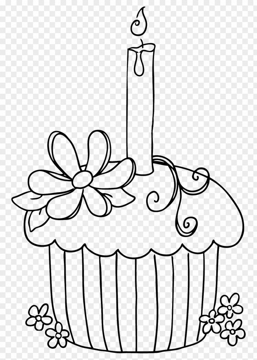 Cake Cakes And Cupcakes & Colouring Pages Coloring Book PNG