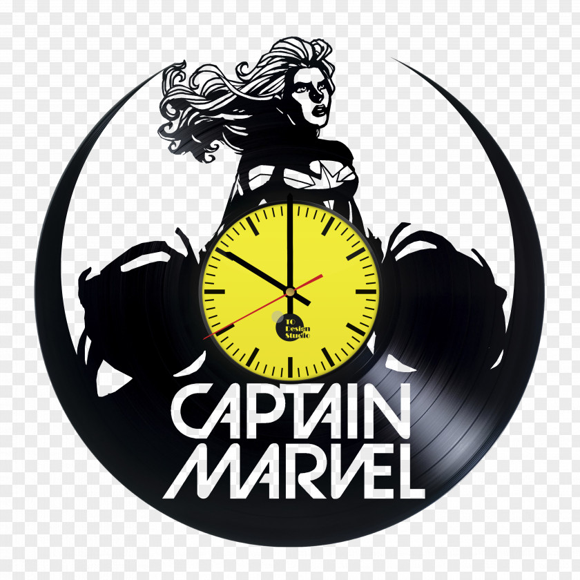 Captain Marvel Logo Carol Danvers Marvel: Earth's Mightiest Hero Comics Phonograph Record PNG