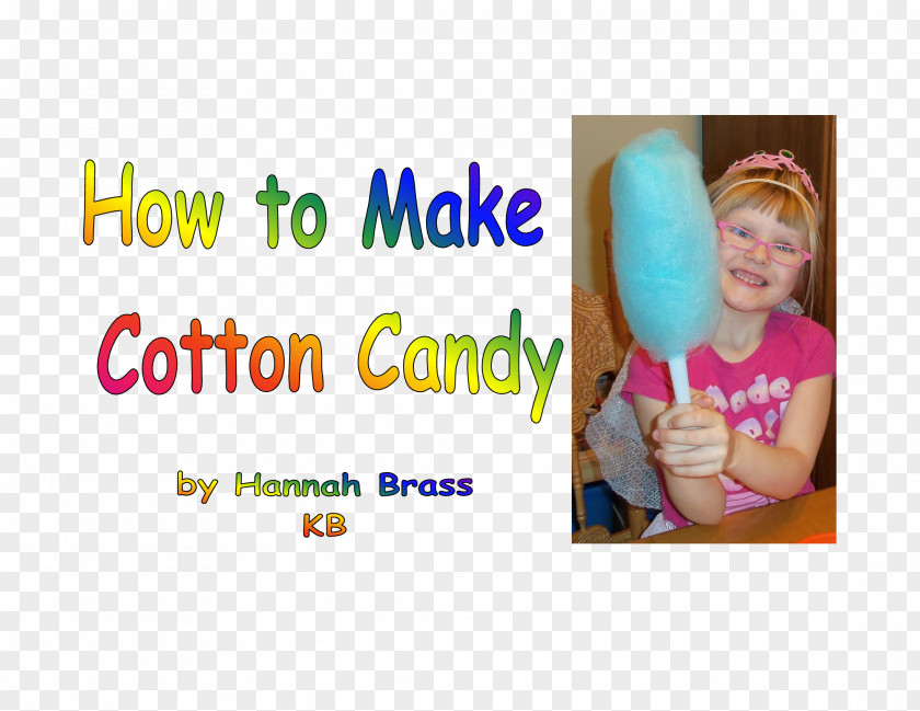 Cotton Candy Sugar Science Project Machine PNG