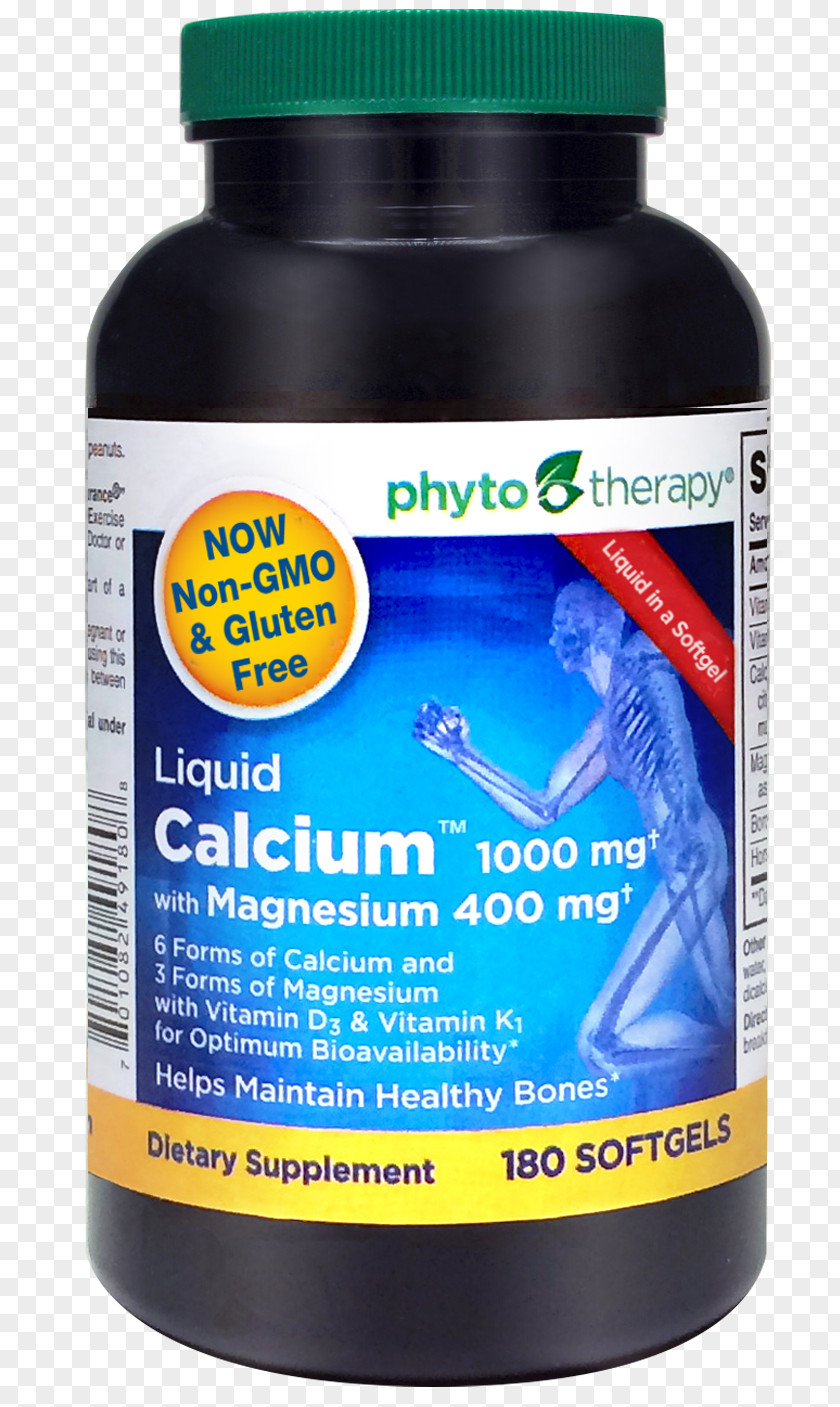 Dietary Supplement Magnesium Calcium Therapy Liquid PNG