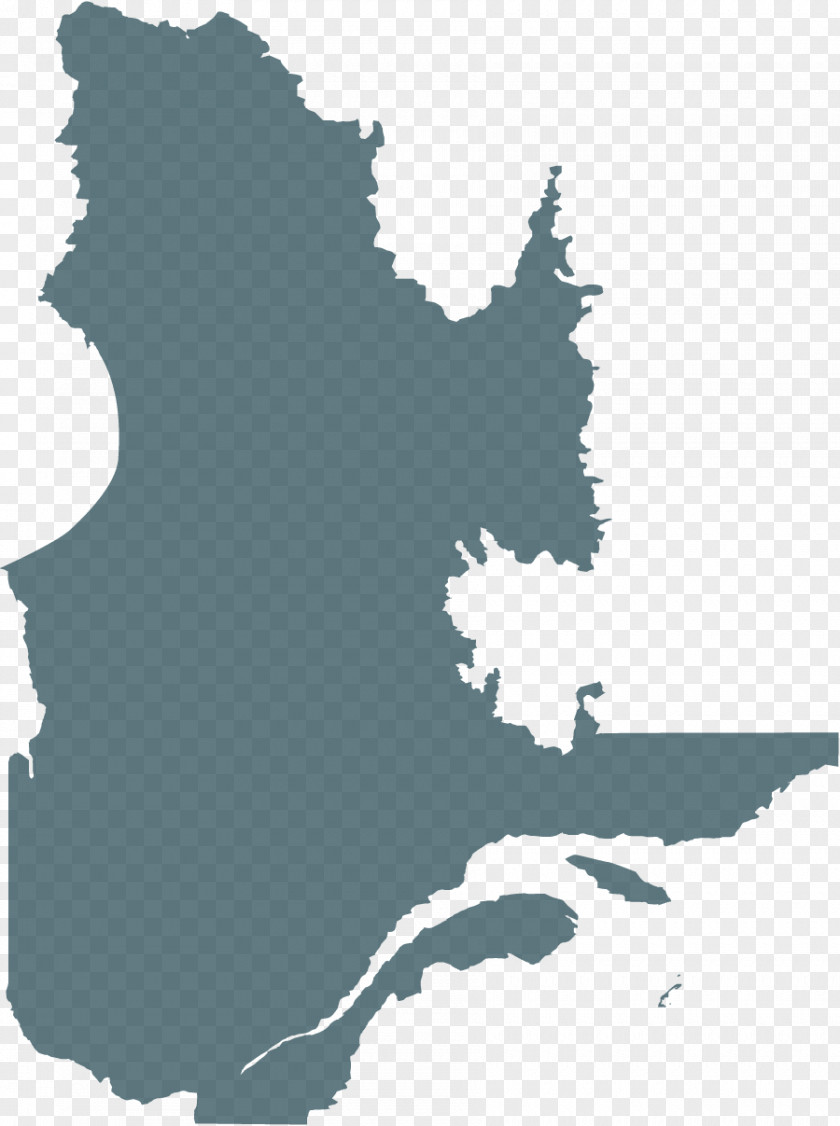 Map Quebec Blank Stock Photography PNG