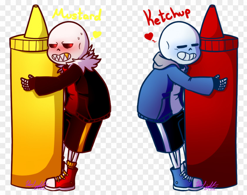 Mustard And Ketchup Undertale Toriel To The Bone PNG