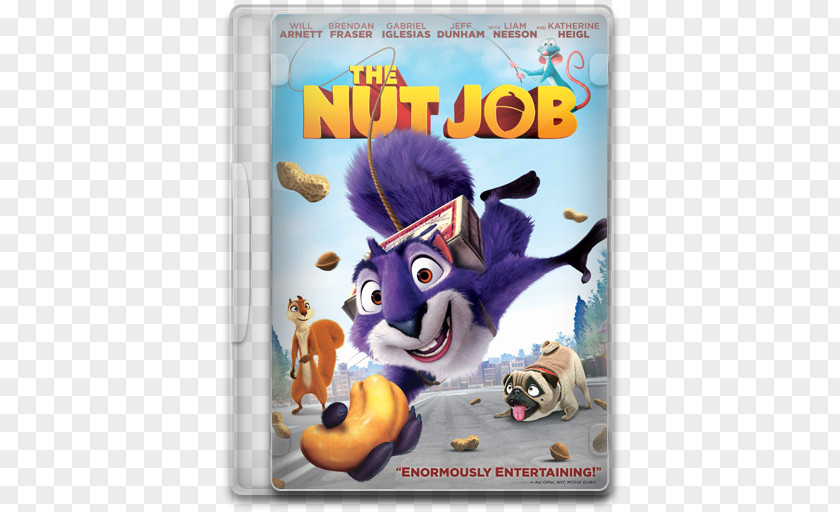 Nut Job Blu-ray Disc Surly The DVD Digital Copy PNG