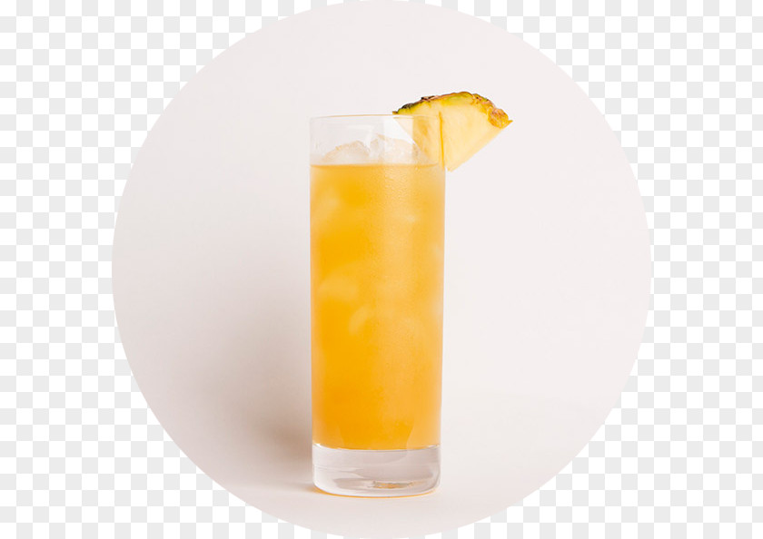 Pineapple Juice Glass Harvey Wallbanger Fuzzy Navel Cocktail Garnish Sea Breeze Orange Drink PNG