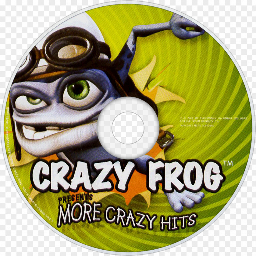 Crazy Frog Presents Hits More In The House Album PNG