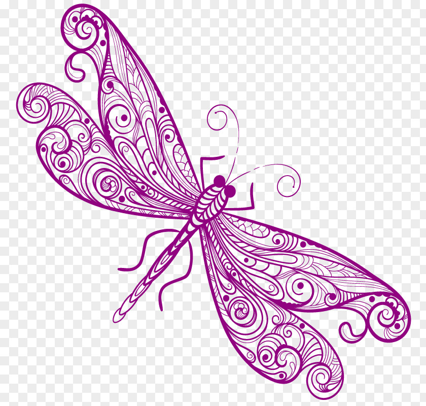 Dragonfly Monarch Butterfly Phonograph Record Animal Clip Art PNG