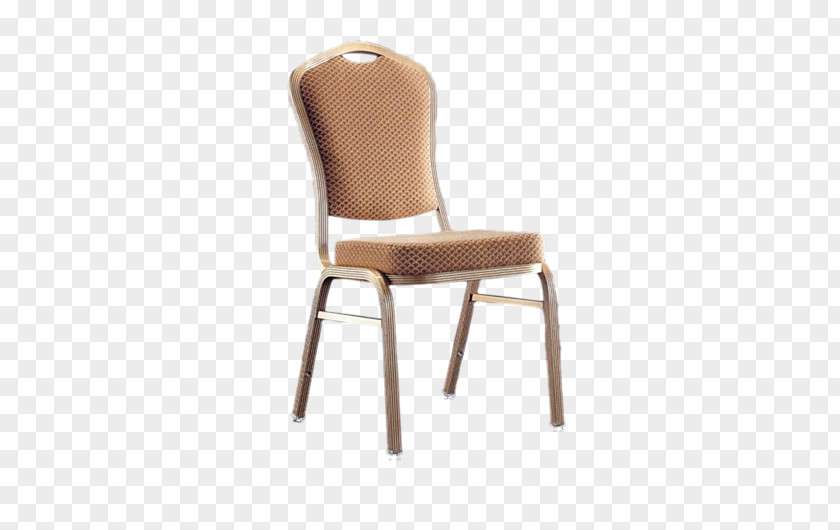 Padded Wood Chair Furniture PNG