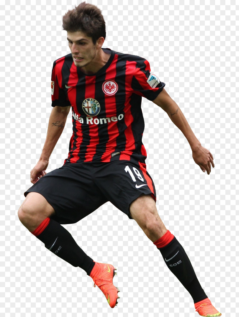 Football Lucas Piazon Eintracht Frankfurt Player Desktop Wallpaper PNG