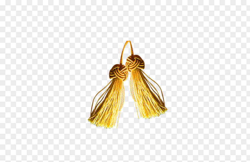 Golden Tassels Tassel PNG