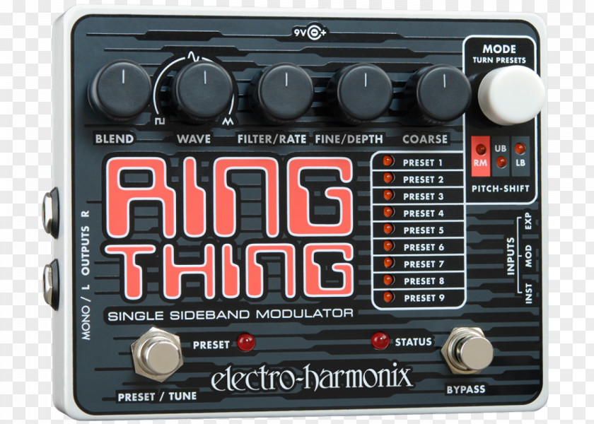 Sitar Electro-Harmonix Effects Processors & Pedals Pitch Shift Electric Guitar Octave Effect PNG