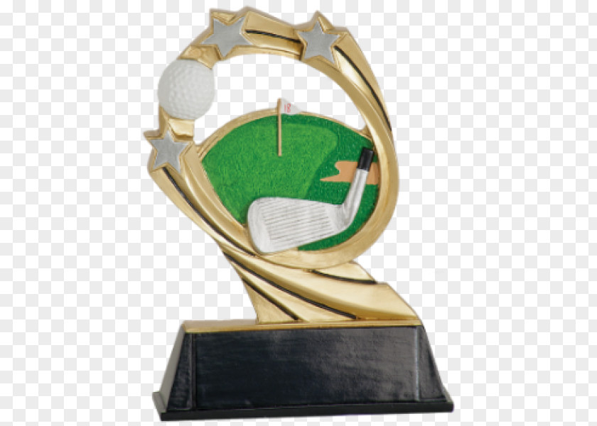 Trophy Award Medal Resin Golf PNG